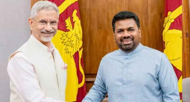 ඉන්දීය විදේශ කටයුතු ඇමති ජනපති හමුවෙයි